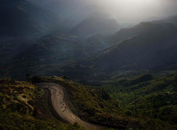 La strada che porta a Lalibela